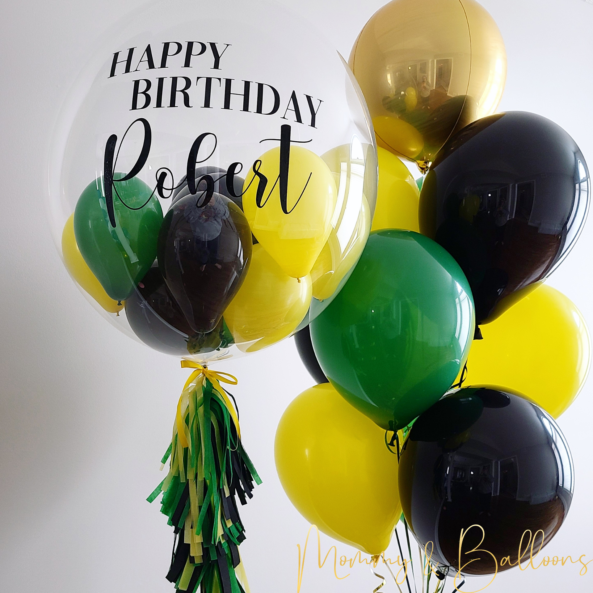 Custom helium outlet balloons