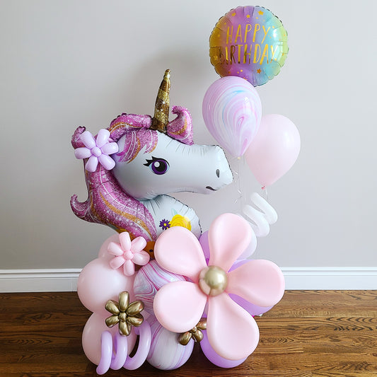 "Unicorn" Balloon Bouquet