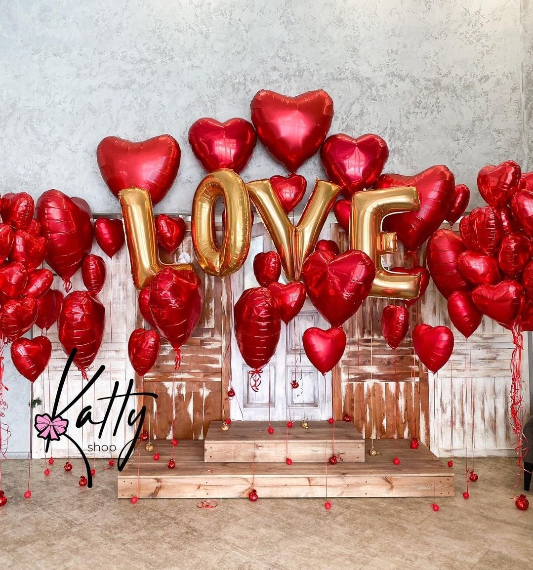 LOVE Proposal Helium Set